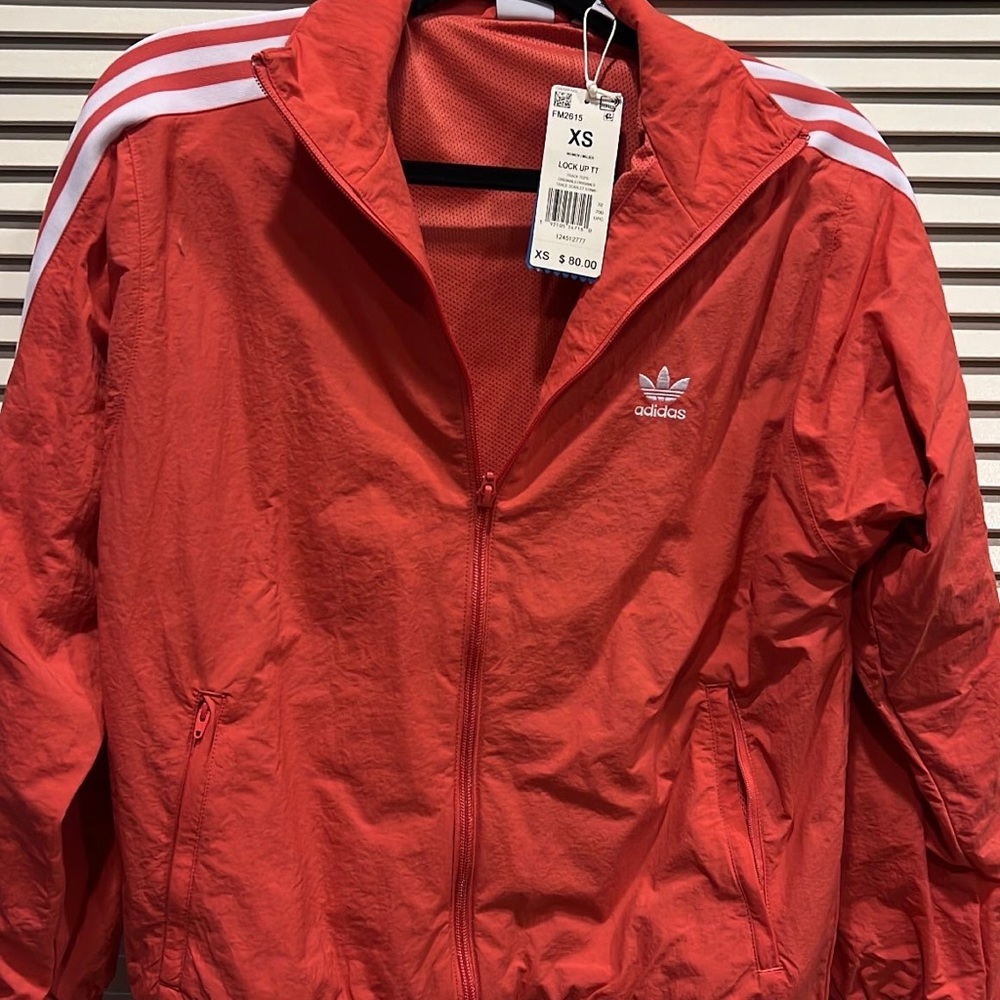Pink Adidas jacket!